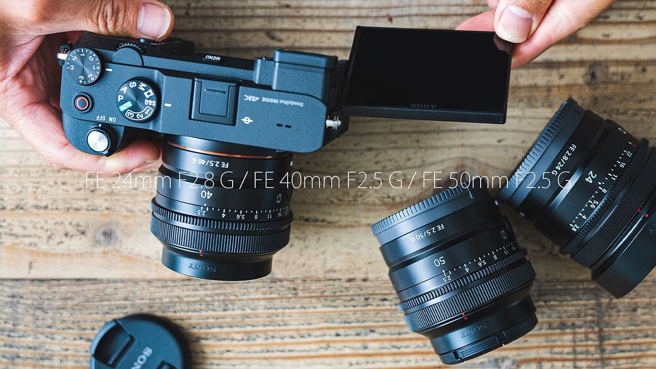 純正が引き出すαの真価。レンズ「FE 24mm F2.8 G」「FE 40mm F2.5 G