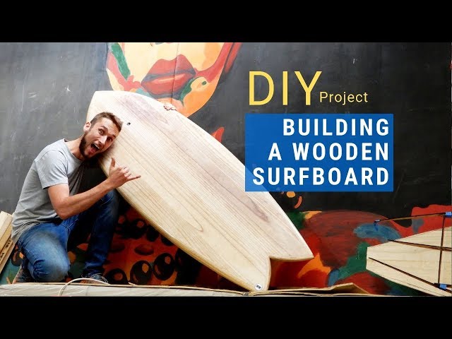 Building A Wooden Surfboard - A Classic 5'11 Wooden Fish - YouTube