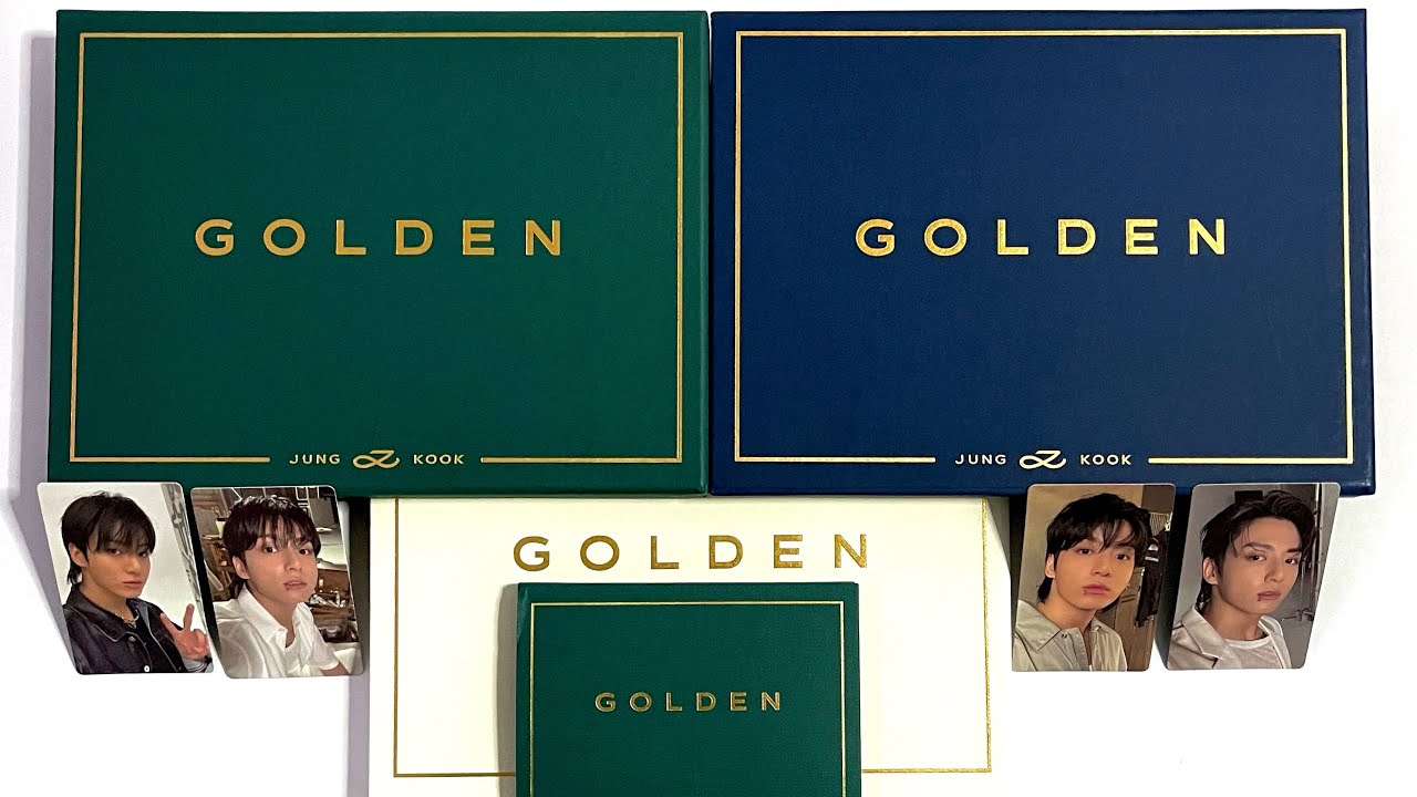 BTS JUNGKOOK “GOLDEN” ALBUM UNBOXING!!!! (ALL 3 ALBUM VERSIONS +
