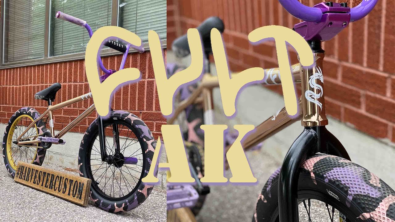 CULT HAWK FRAME/ALEX KENNEDY COLORWAY FRAME BUILD @ HARVESTER