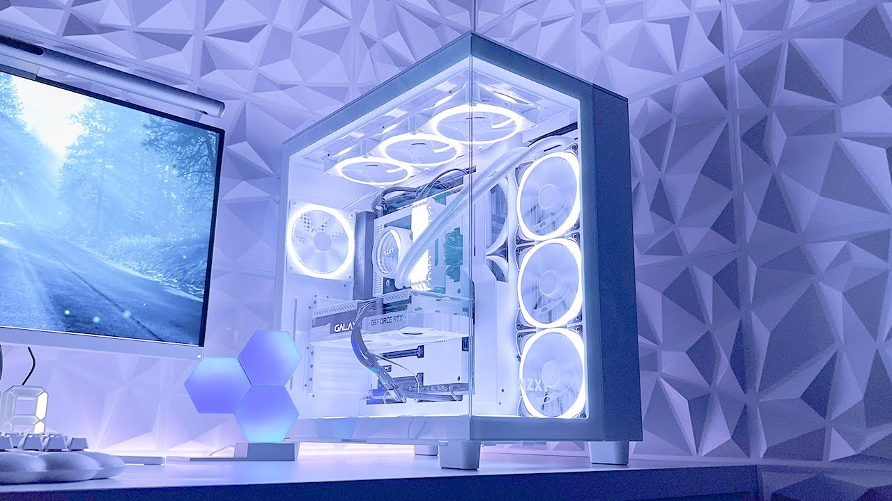 究極の白PC】白デスク環境が作りたくて最高のゲーミングPCを組んでみ