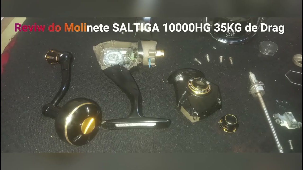 Review MAD MAUSE SALTIGA 10000HG 35KG DRAG - YouTube