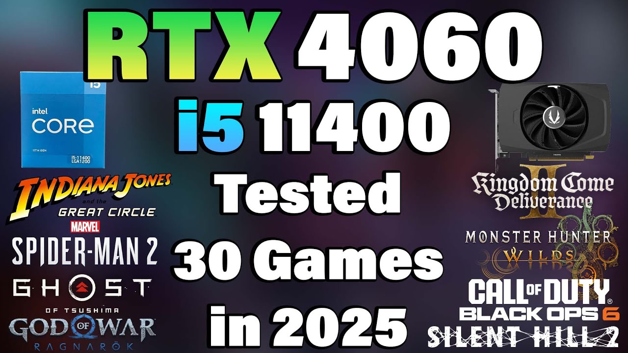i5 11400 + GTX 1660 Super Tested 30 Games in 2025 - YouTube