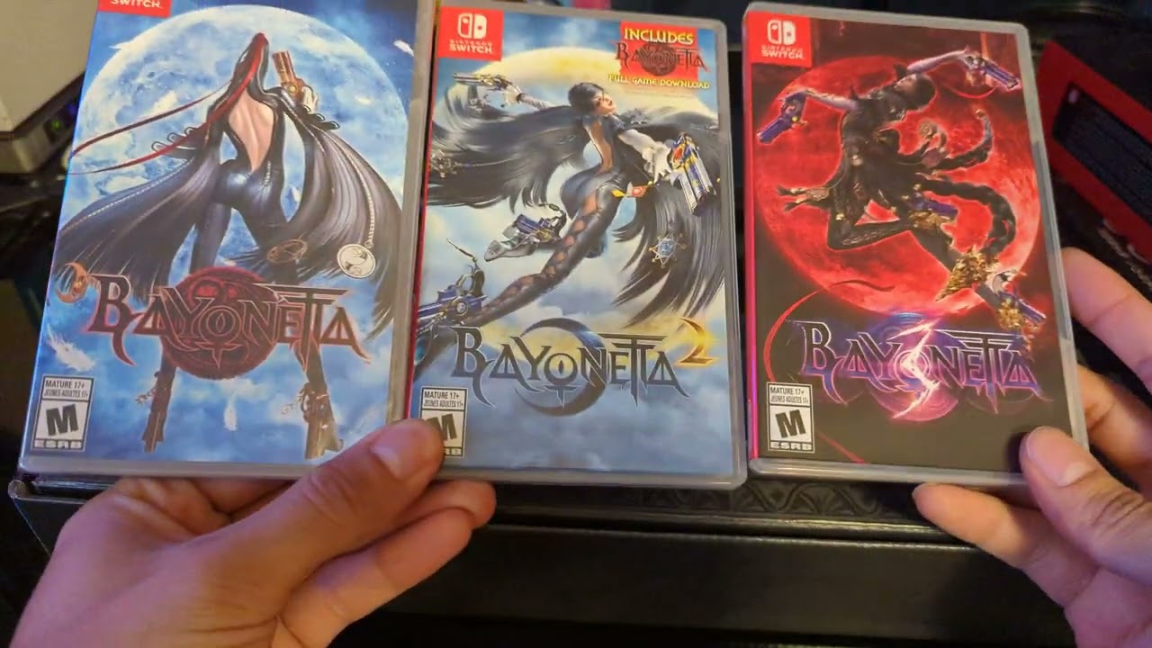Bayonetta 3 Trinity Masquerade Edition unboxing (North America