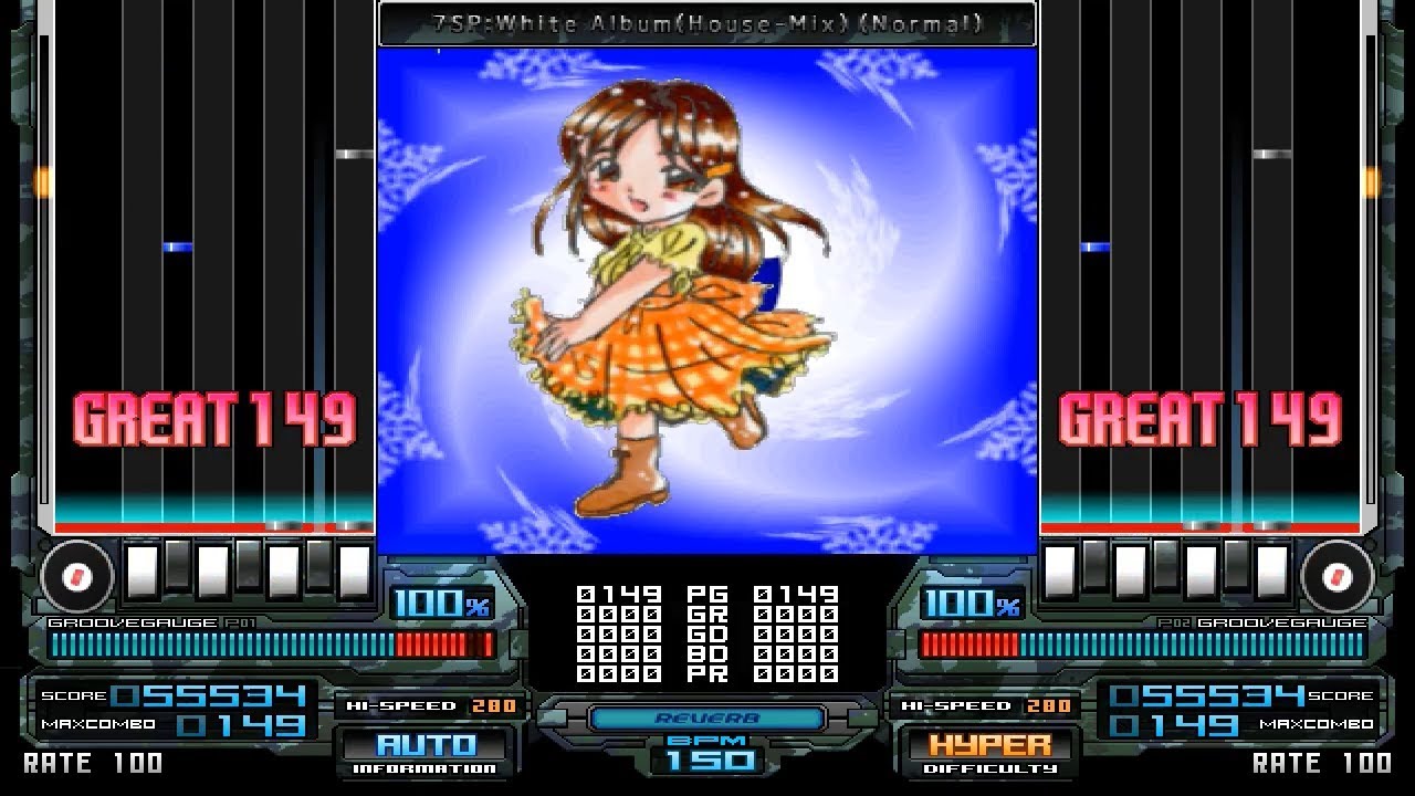 BMS] White Album(House-Mix) / 猫蟹丸 - YouTube