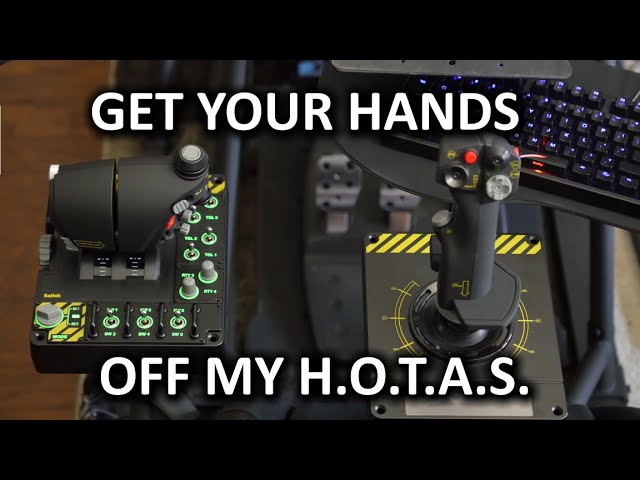 Saitek X55 Rhino H.O.T.A.S. System - Fly Like a Pro - YouTube