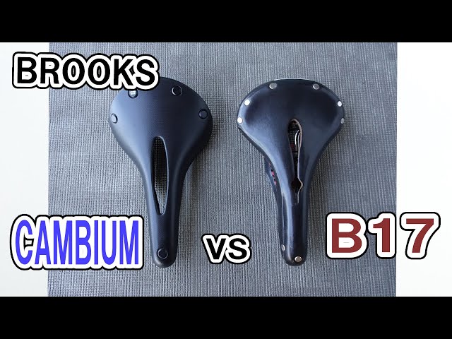 BROOKS CAMBIUM VS B17 - YouTube