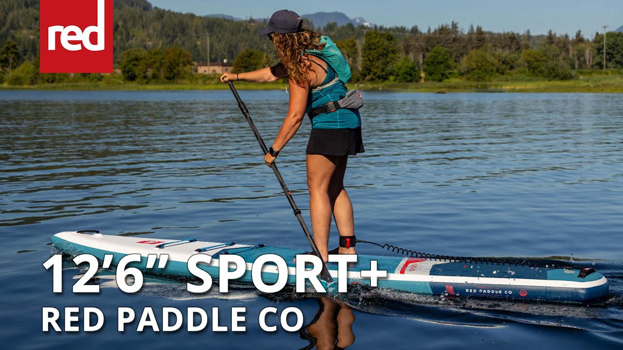 Red Paddle Co 12'6″ Sport+ Inflatable SUP – Speed & Adventure