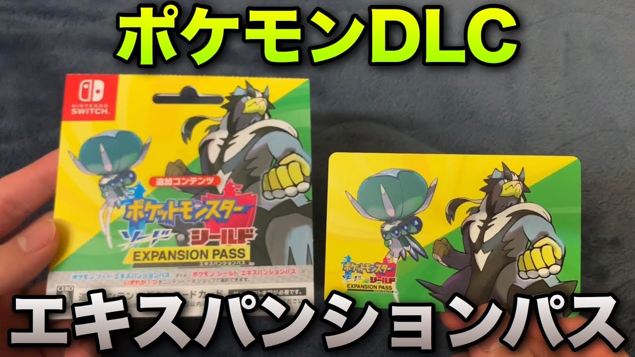 I bought the download card for the Pokemon Sword and Shield DLC