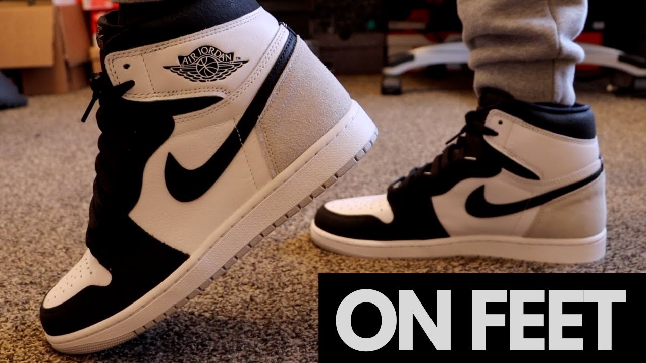 Jordan 1 High Bleached Coral/Stage Haze Unboxing + On Feet! - YouTube