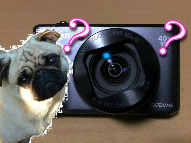 分解・修理】 Canon PowerShot SX720 HS 首をかしげて円らな瞳で見て