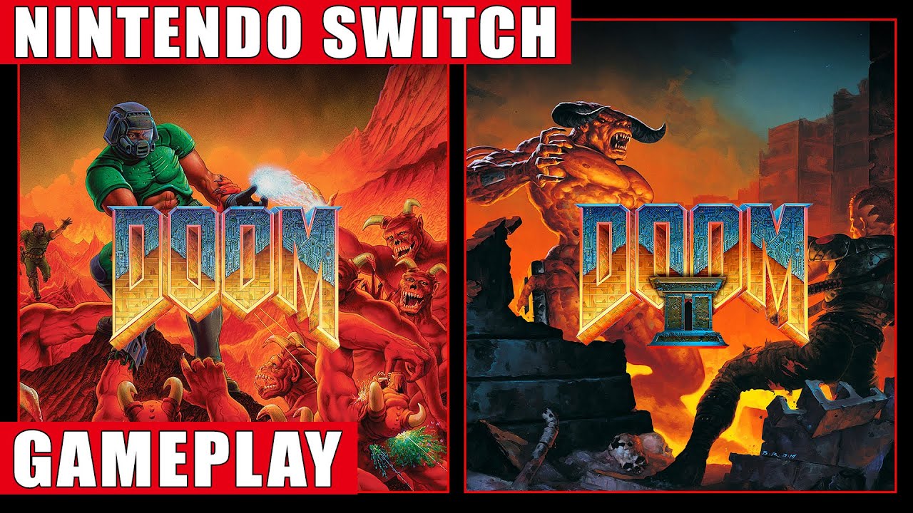 DOOM + DOOM II Nintendo Switch Gameplay - YouTube