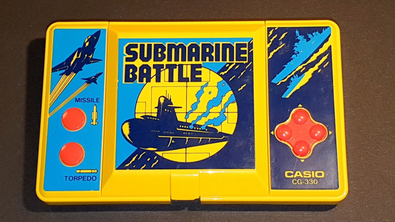 LCD handheld from CASIO named SUBMARINE BATTLE - YouTube