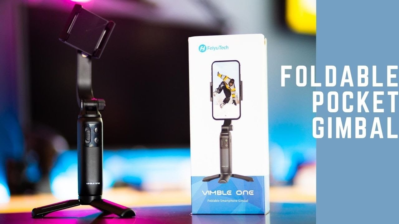 Foldable Smartphone Gimbal - FeiyuTech Vimble One - YouTube