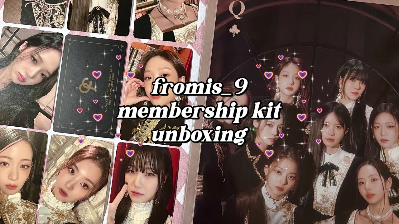 unboxing fromis_9 hayoung birthday box! ✿ “one and only special