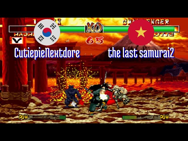 FT5 @samsho2: CutiepieNextdore (KR) vs the last samurai2 (VN