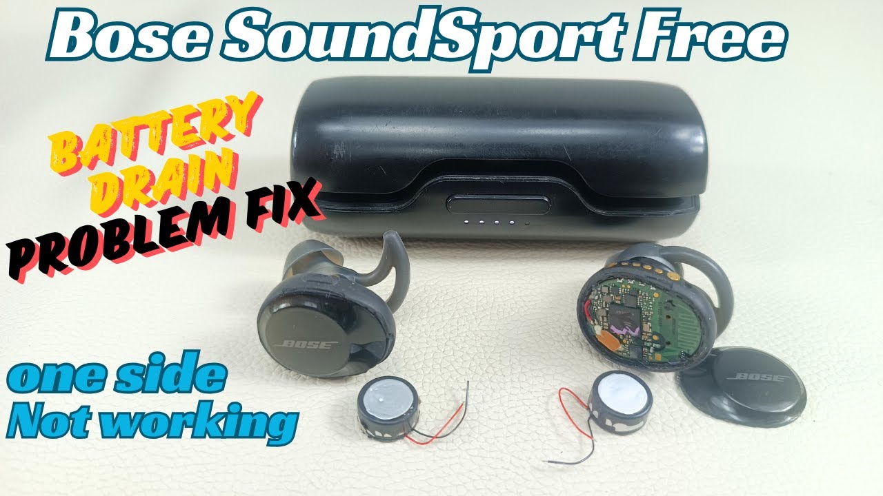 Bose SoundSport Free Battery Draining Issue | Bluetooth Earbuds