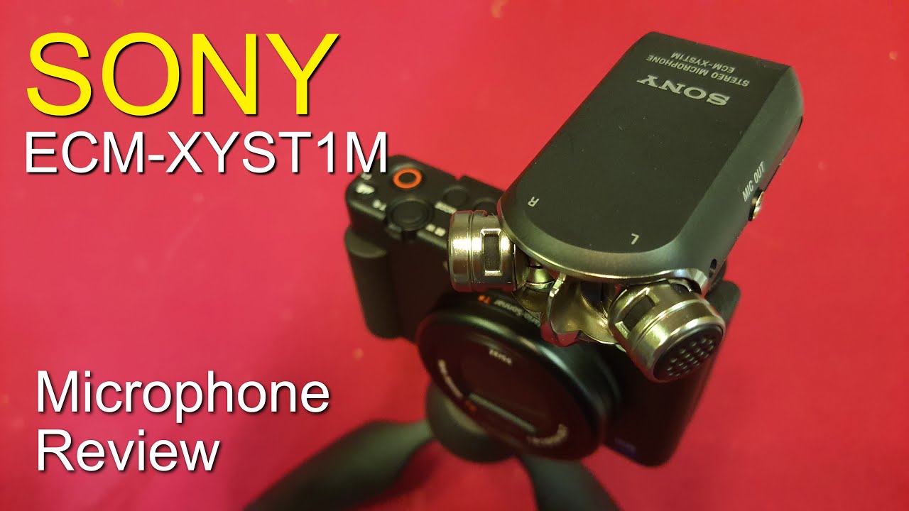 Sony ECM XYST1M Microphone Review - YouTube