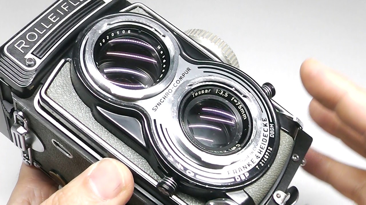 ROLLEIFLEX ローライフレックス T グレー Tessar テッサー 75mmF3.5