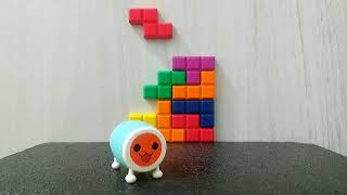 太鼓の達人】どんちゃんがテトリスをしました【テトリス】 - YouTube