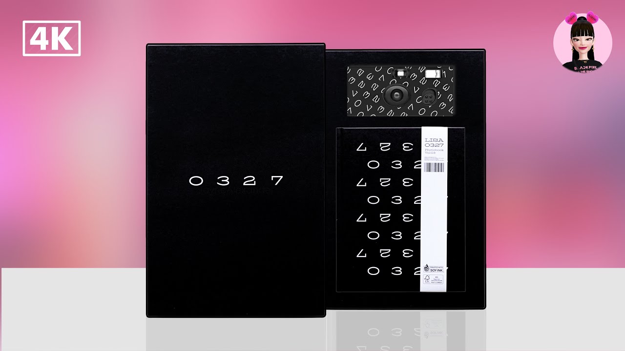 Unboxing Lisa 0327 Photobook Vol 3 Limited Edition - YouTube