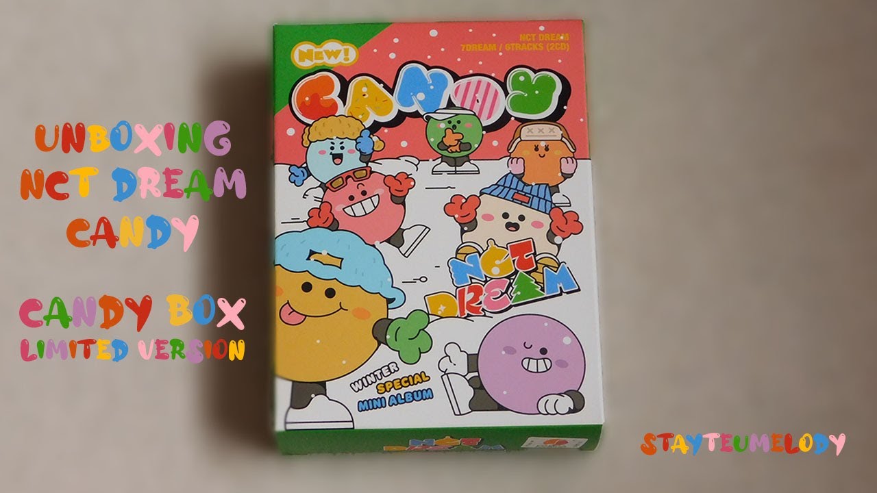 NCT Dream Candy Winter Special Mini Album Unboxing - YouTube