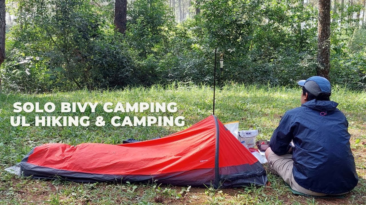 SOLO ULTRALIGHT HIKING | BIVY CAMPING | OUTDOOR RESEARCH HELIUM