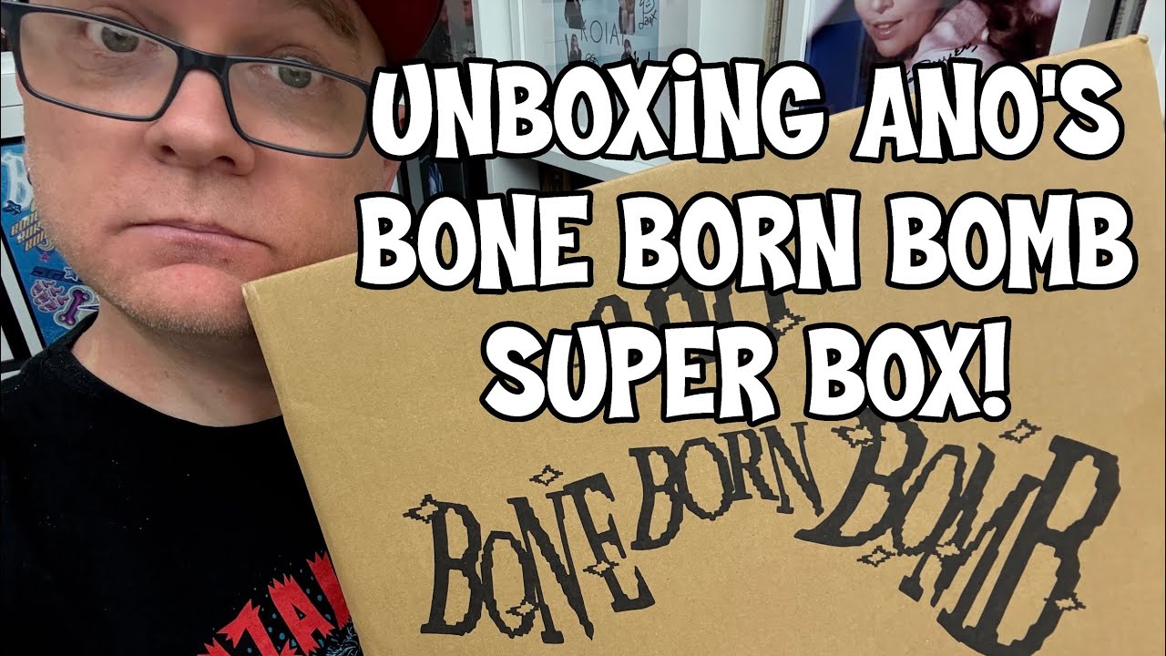 Unboxing ANO's Bone Born Bomb Super Box #Unboxing #Ano #jpop