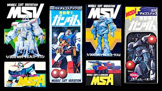 Nostalgic 100 Yen Candy Toys ~MSV Edition~] Morinaga Gundam