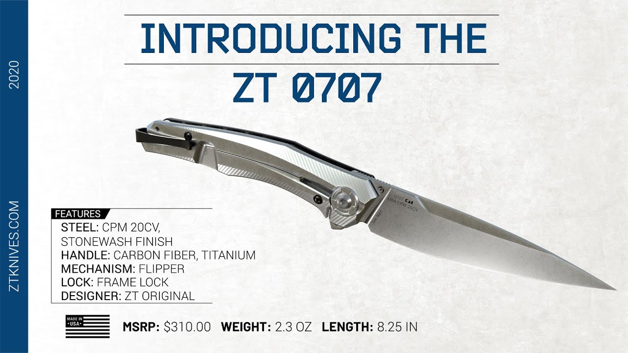 Introducing The Zero Tolerance 0707 - YouTube