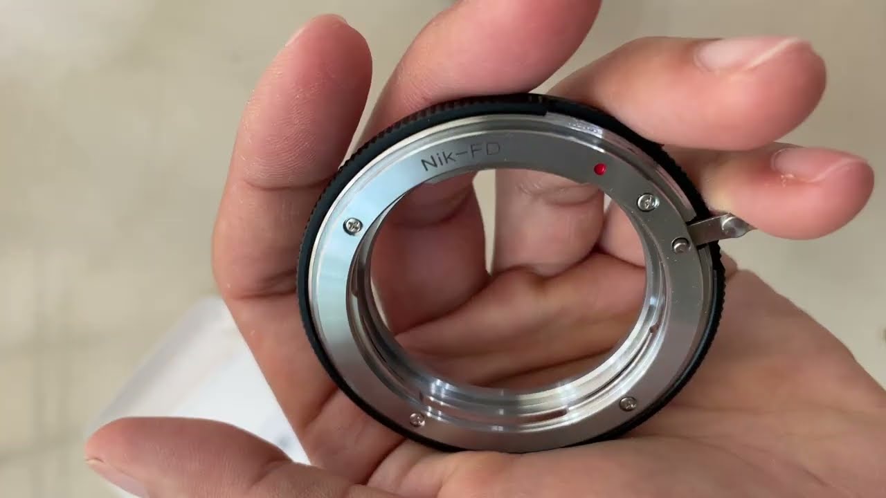 Nikon AI Lens to Canon FD Camera Adapter ( AI to fd lens adapter