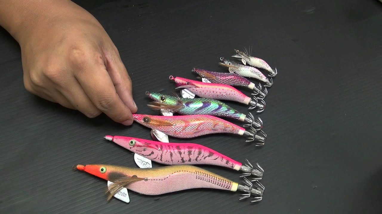 アオリイカ・エギング初級入門 エギの大きさ1号～4.5号について