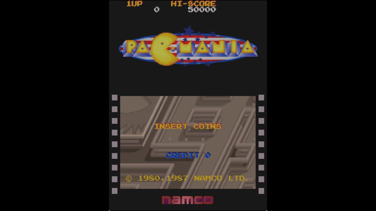 BGM] [AC] パックマニア [PAC MANIA] - YouTube
