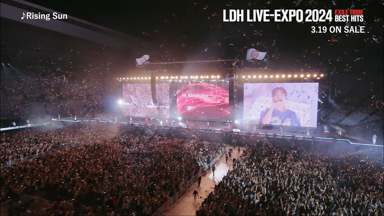 2025/3/19(水)Release!! EXILE TRIBE DVD/Blu-ray Disc『LDH LIVE