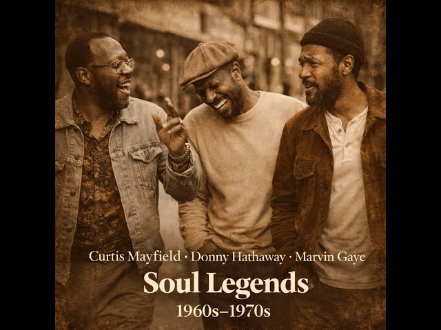 60s–70s Soul Revival – Curtis Mayfield, Donny Hathaway & Marvin
