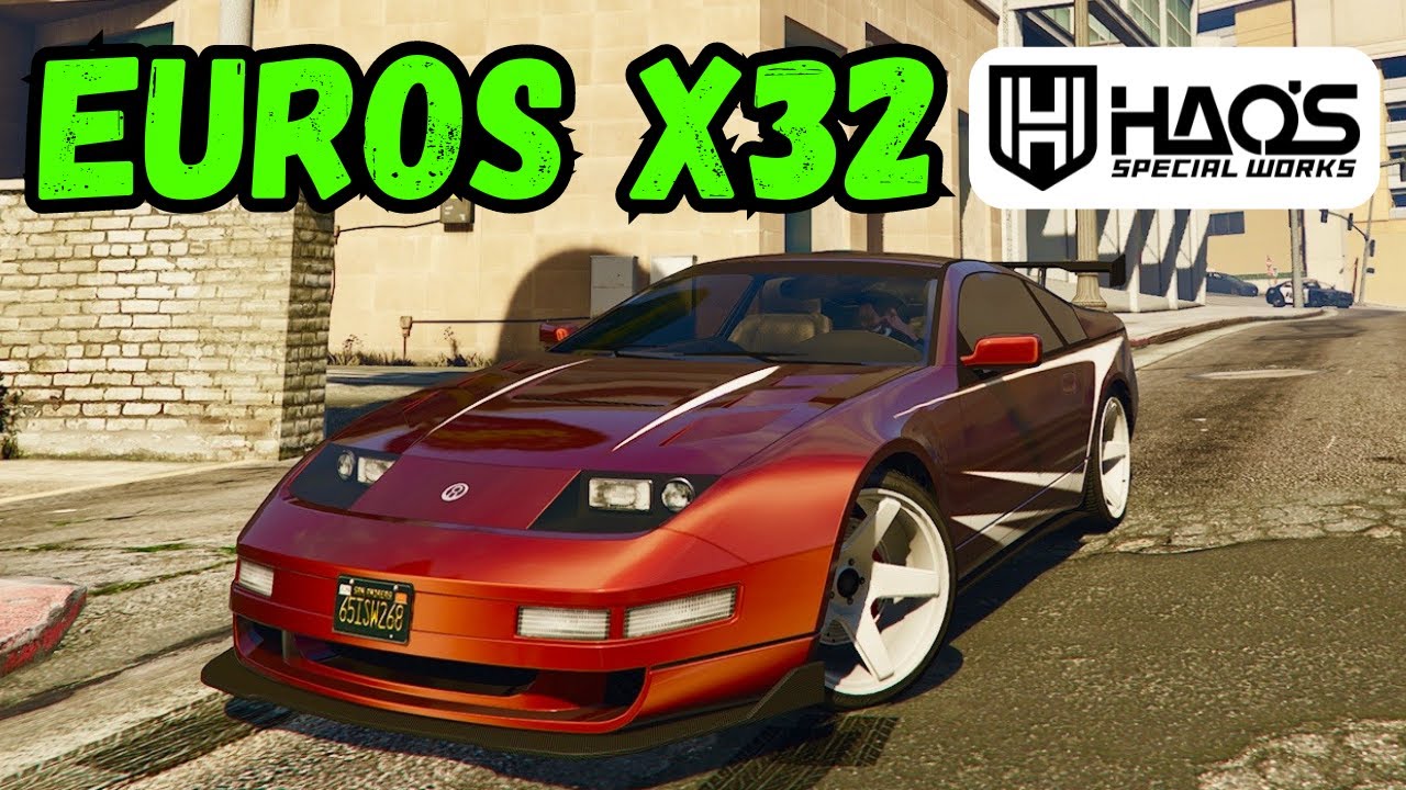 Nissan 300ZX in GTA 5 Online - Euros X32 HSW Customization