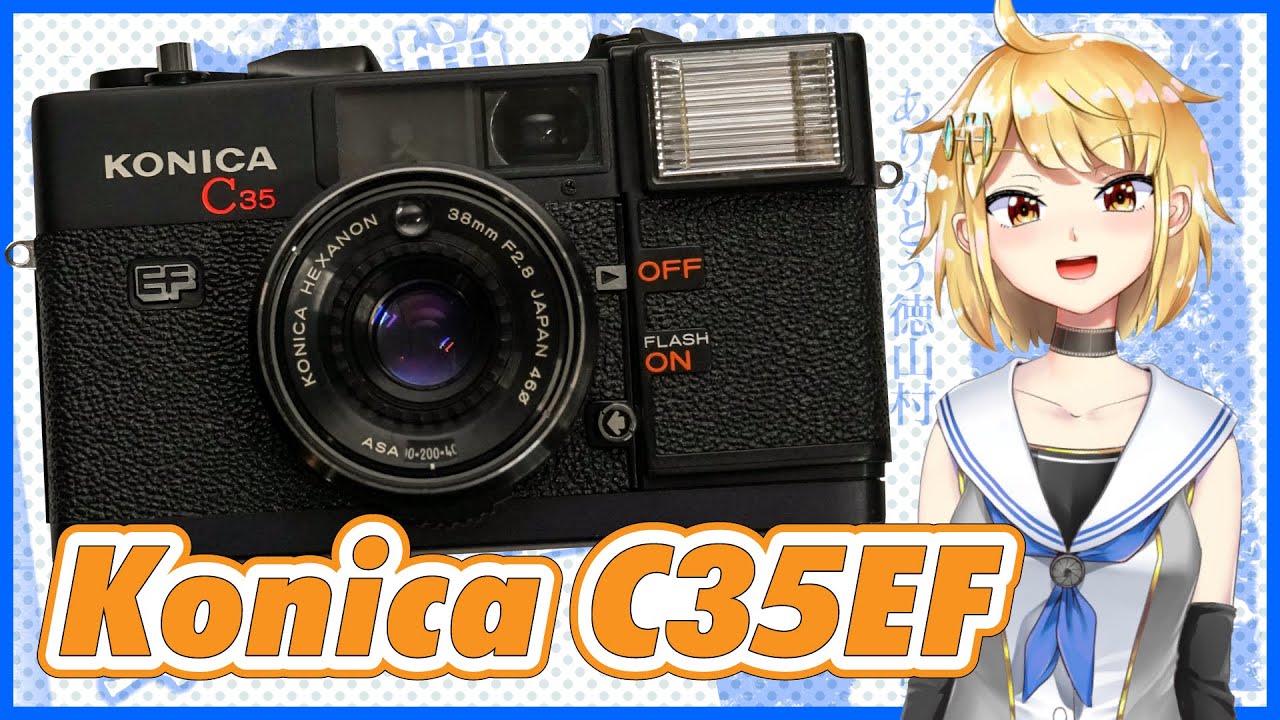 Konica C35EF (Piccari Konica) and photographer Tazuko Masuyama's