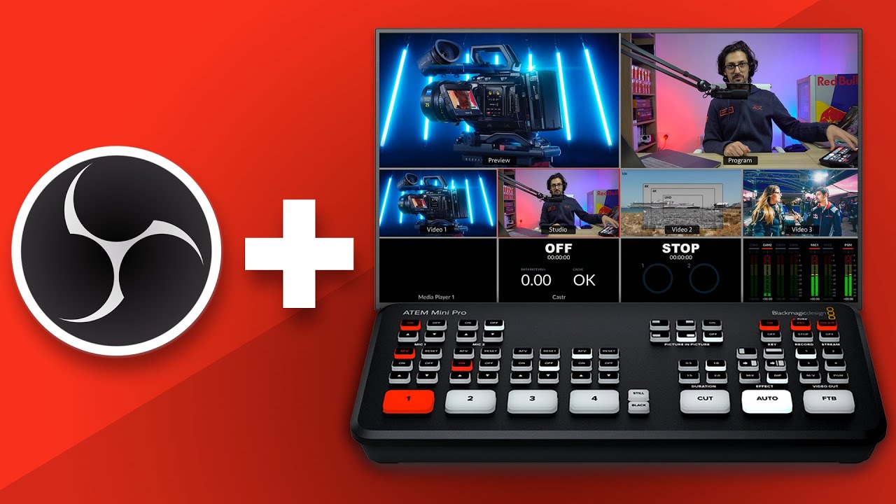 How To Play Videos On ATEM Mini | OBS Setup + Tips - YouTube