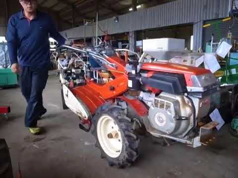 1 YANMAR YTA501 ディーゼル耕運機 - YouTube