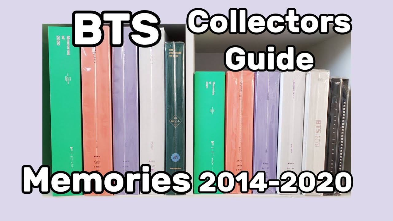 BTS Collectors Guide Ep.2] Memories 2014-2020 - YouTube