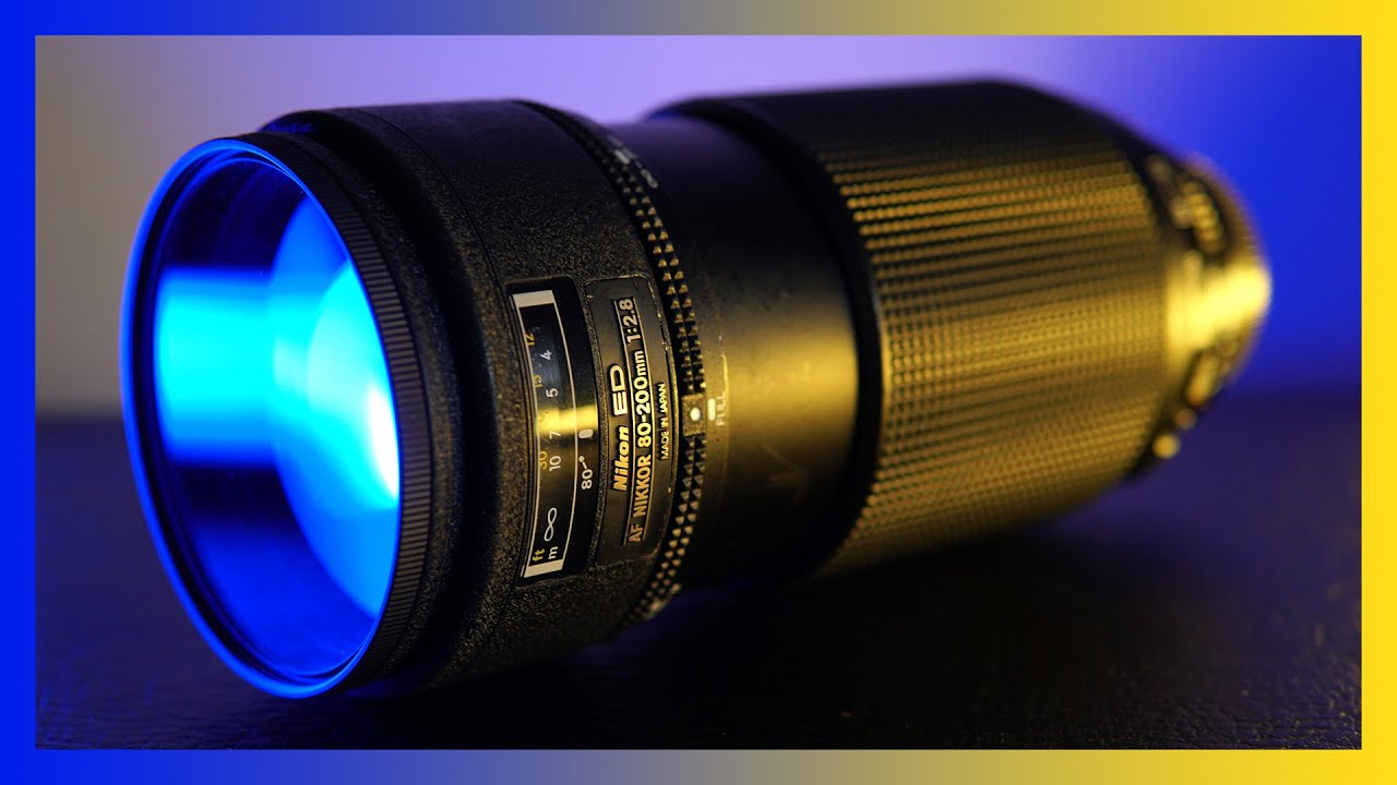 AF Nikkor 80-200mm f2.8 lens review and test - YouTube