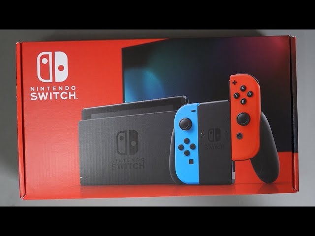 New Nintendo Switch HAC-001(-01) - Unboxing - YouTube