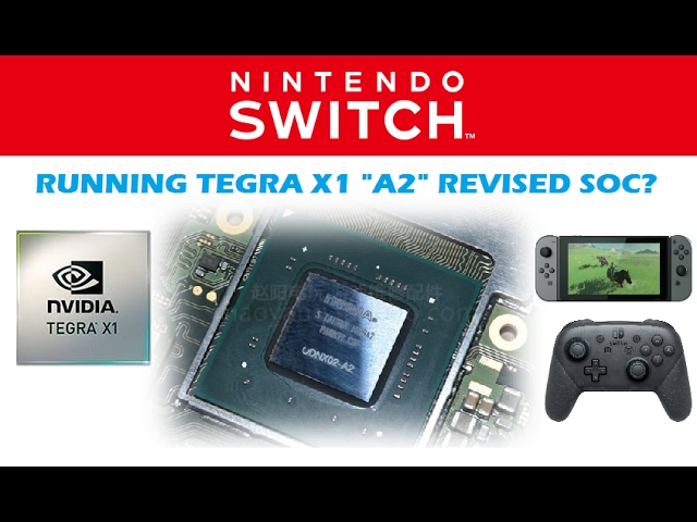 Nintendo Switch - Running Tegra X1 