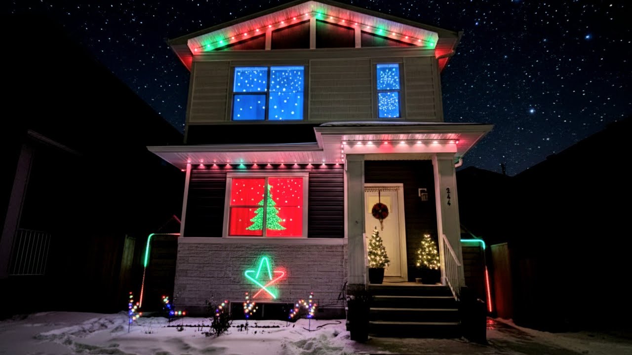 A Smarter DIY Way to Install Govee Smart Curtain Lights - YouTube