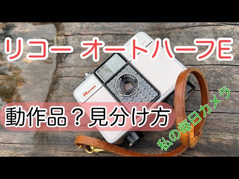 リコー オートハーフEが動作品かジャンクか見分け方をご説明します