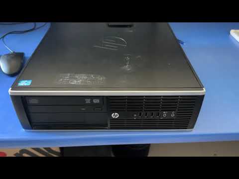 HP Compaq Elite 8300 SSD installation - YouTube