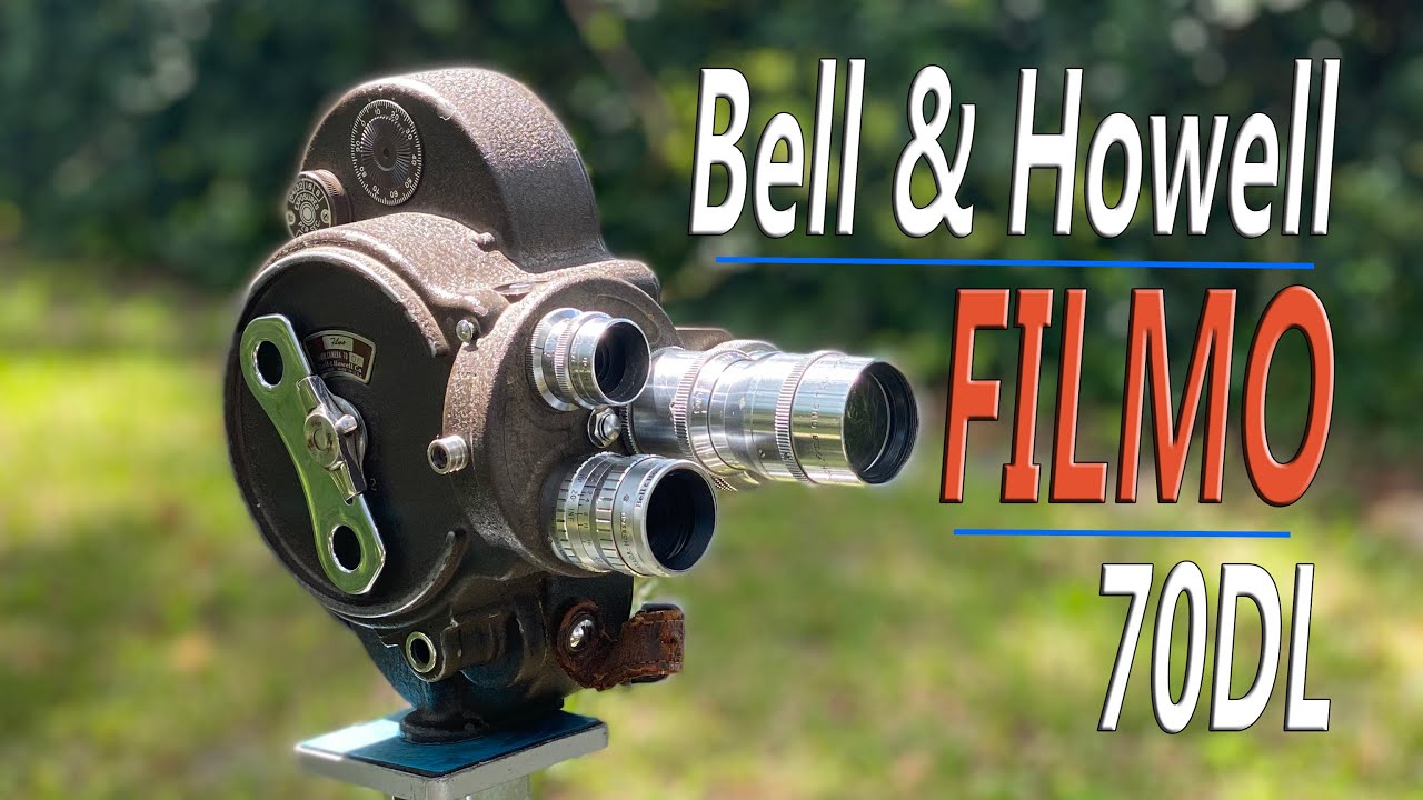 1959/昭和34/Bell&Howell/Filmo 70-DR/フィルモ/16mmカメラ/3本