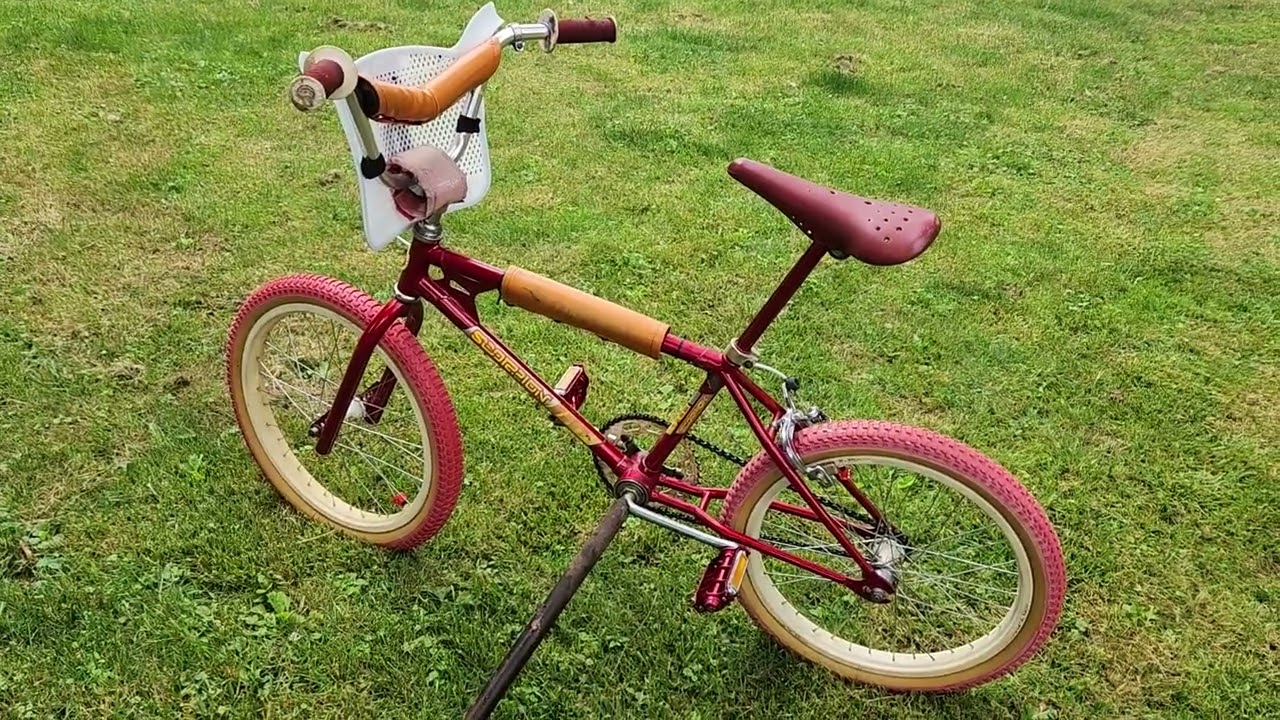old school bmx scorpion bicycle 1980 !! - YouTube
