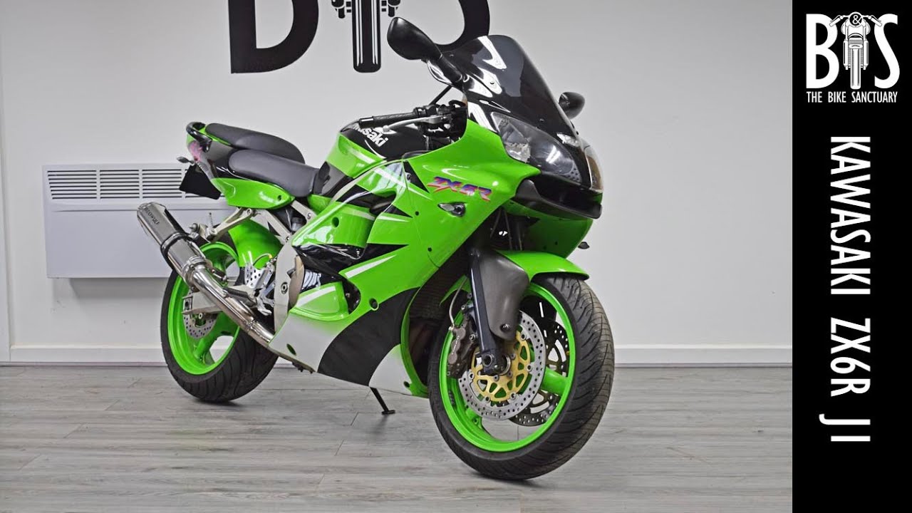 2000 X-Reg Kawasaki ZX6R J1/J2 Ninja Used For Sale Video Walk
