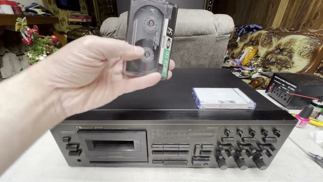 Nakamichi ZX-9 Recording Test - YouTube